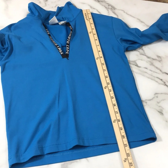 The North Face Blue Half Zip‎ Pullover Sweatshirt Womens Small Long Sleeve - Picture 9 of 11